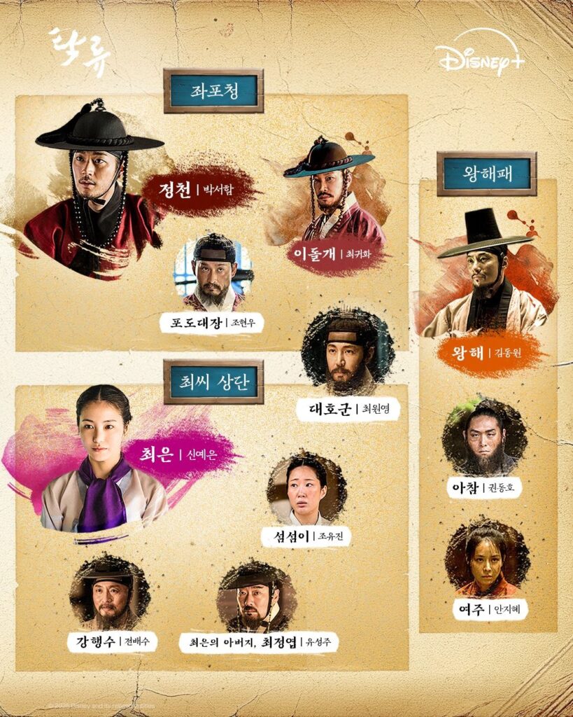 탁류 몇부작 등장인물 줄거리 결말 OTT 시청 방법 인물관계도